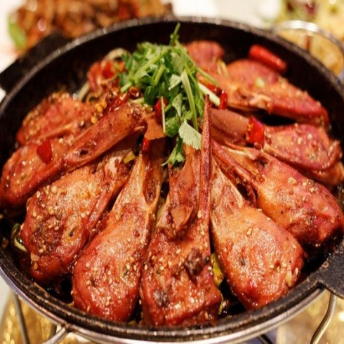 乔外婆-干锅鸭头锅