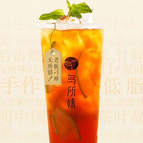 乌所味黑龙茶-台湾冬瓜冰茶