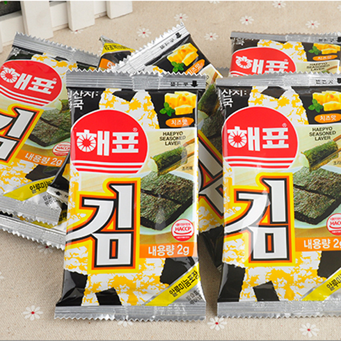海沃全球购进口超市-韩国海牌奶酪味海苔