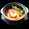 美腩子烧汁虾米饭-秘制鲜虾煲