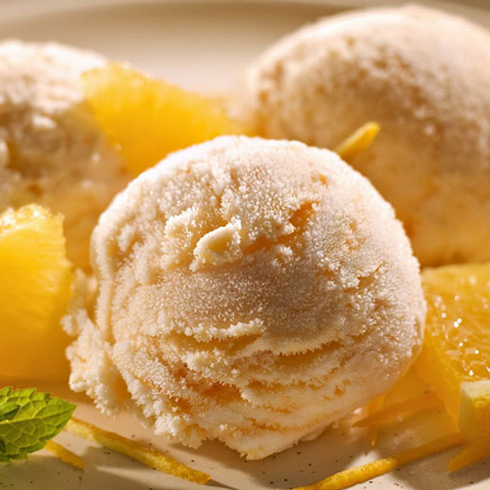 堂代甜品-香橙冰淇淋