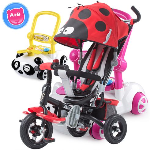 贝乐尼儿童玩具童车-4合1儿童车