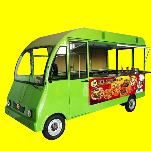 美味时代小吃车-巴士餐车