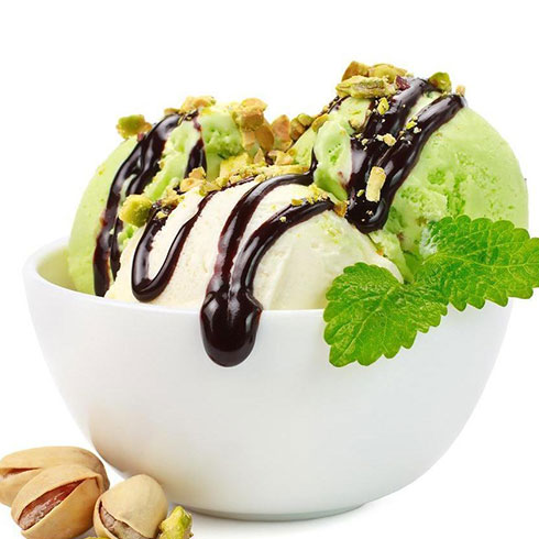 莫比乌斯冰淇淋-抹茶巧克力冰淇淋