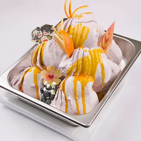 浪漫雪冰淇淋-柑橘冰淇淋