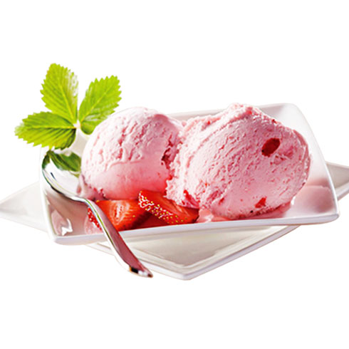蓝约小镇冰淇淋-草莓冰淇淋