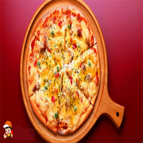 卡方汉堡西式快餐-招牌披萨