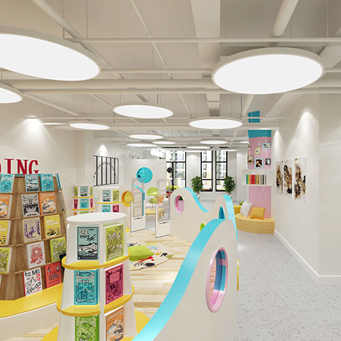 博雅公学儿童成长中心-图书室环境