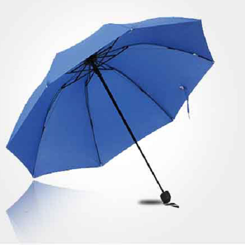 宏胜伞业-蓝色折叠伞