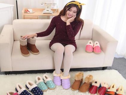 潮乐美保暖空调鞋