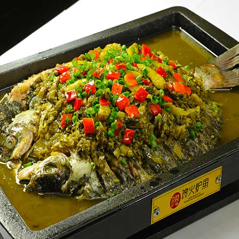 馋火炉鱼烤鱼-酸菜烤鱼