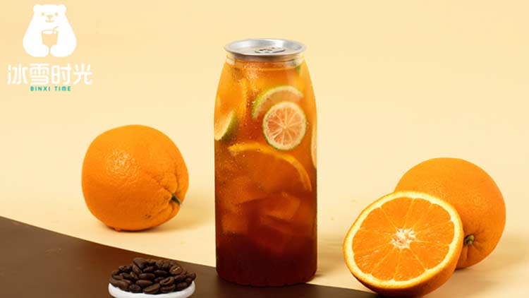 冰雪时光-橘子茶