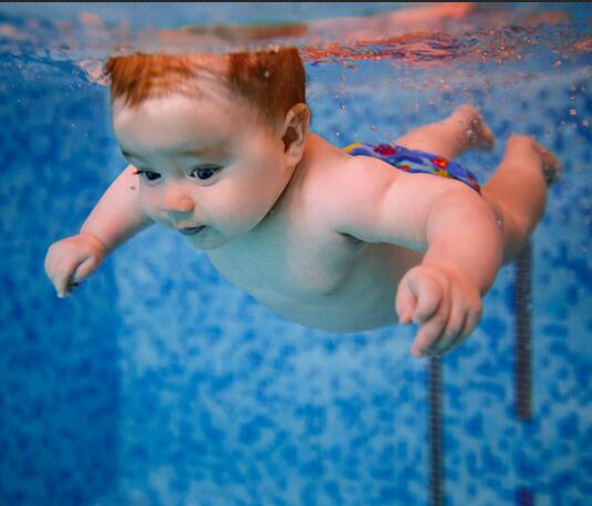 小宝贝-婴儿游泳