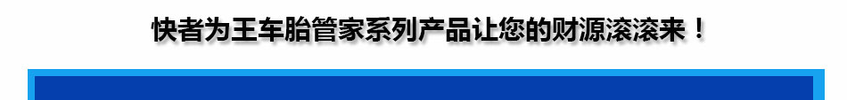 做快者为王车胎管家的优势介绍