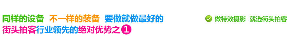 街头拍客创意数码影像让人们真正感受快乐