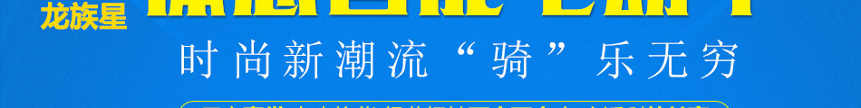 龙族星电动车加盟好项目