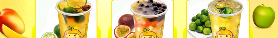 茶语时光加盟100%新鲜水果