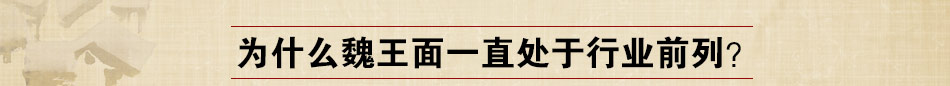 魏王面风味面加盟操作简单