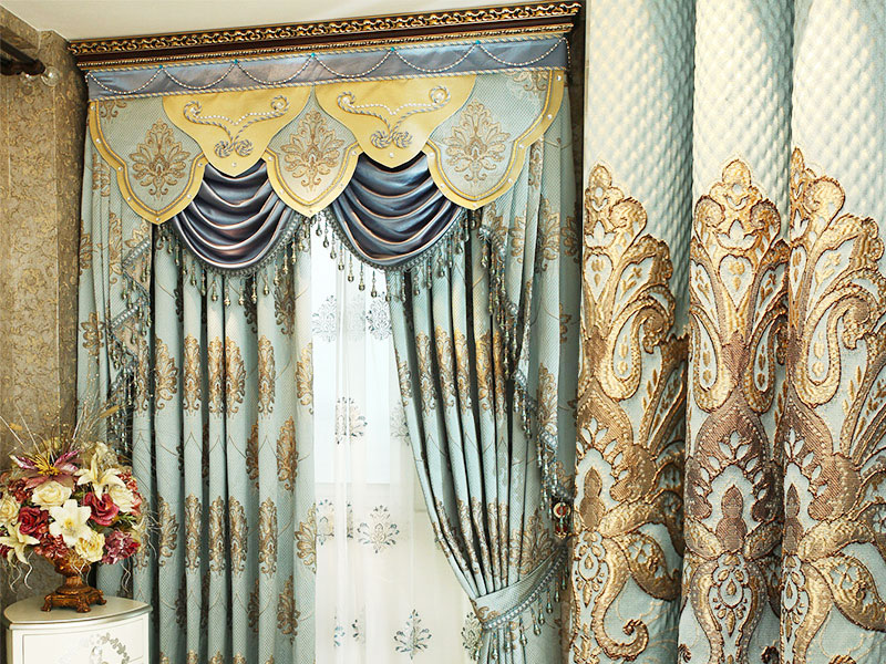 皇庭窗帘布艺-欧式风格