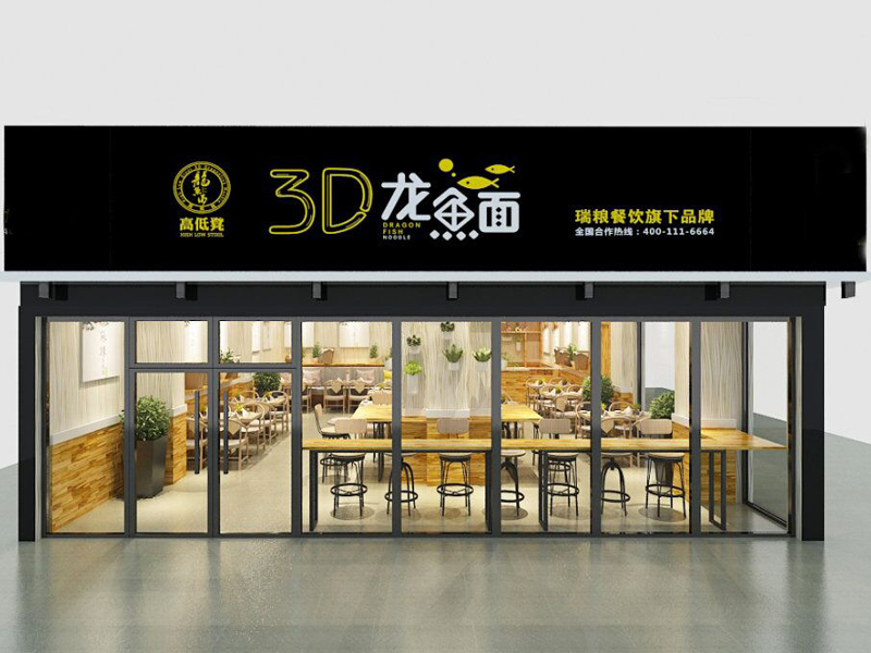 3D龙鱼面