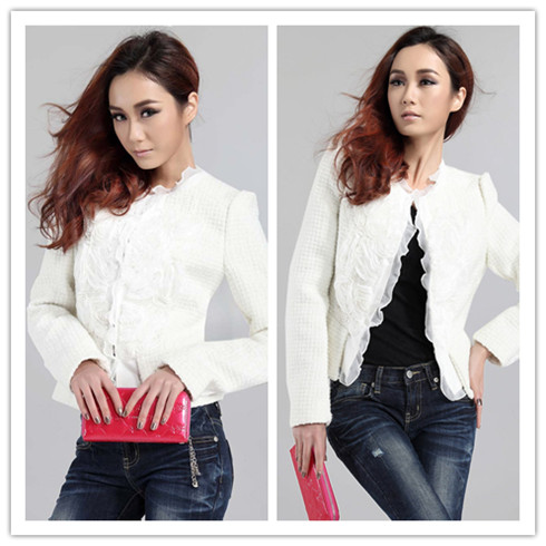 城市部落  白色小外套