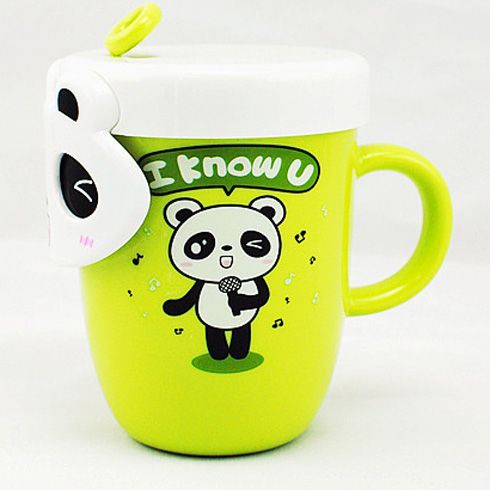 爱漫动漫可爱熊猫杯子