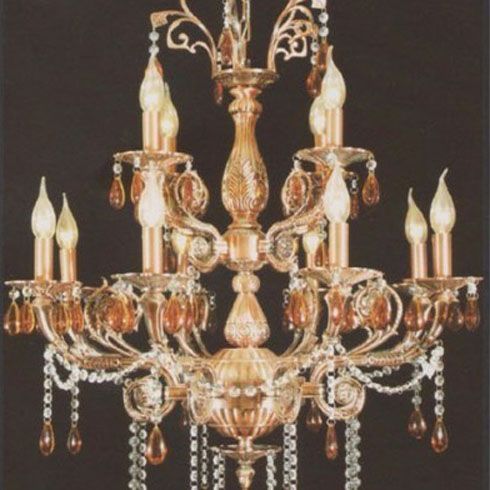 布莱克镀金欧式蜡烛灯