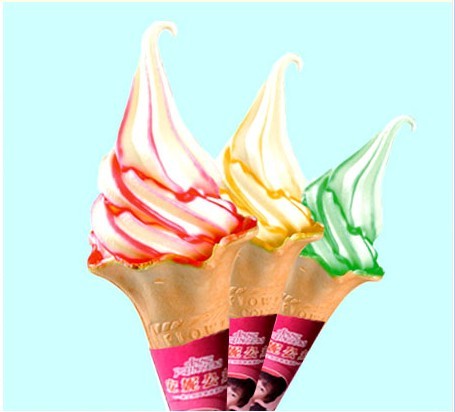 彩虹夹心冰淇淋