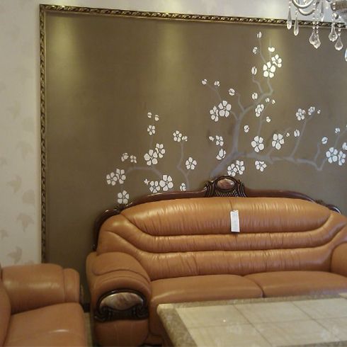 广丽多彩墙艺背景墙