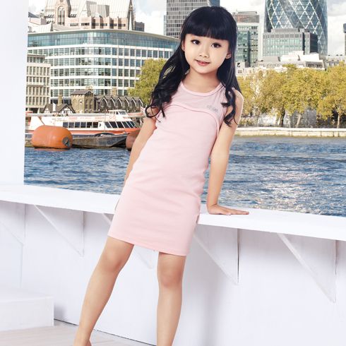 韩版儿童背心裙