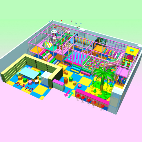 巧手丫游乐园平面图