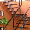 尚艺名梯单钢梁焊接结构楼梯