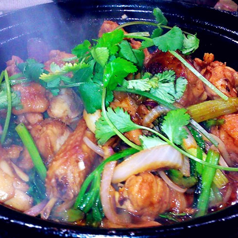 锅锅香鸡公煲