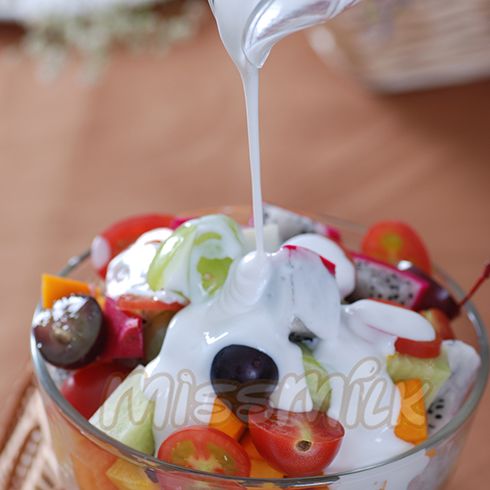 missmilk-酸奶水果捞