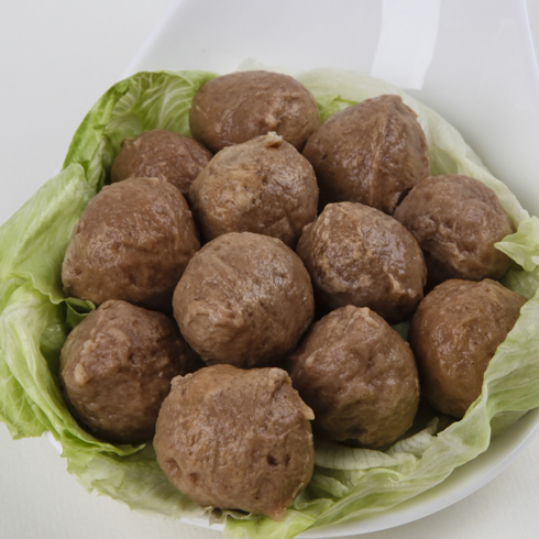 八味锅新鲜的丸子