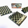 2合1磁性国际象棋& 西洋跳棋