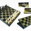 折叠磁性国际象棋 黑白色