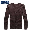 梵沃厂家直供2014新款韩版男式修身毛衣开衫外套
