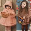 2013冬季新款韩版童装时尚公主棉衣 女童加厚保暖毛毛棉衣外套