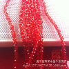 【4mm中红】高贵DIY手链项链必备水晶扁珠  珠帘必备水晶扁珠