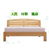 特价实木床单人双人床1.2/1.5/1.8米特价简约床 儿童松木床无清漆