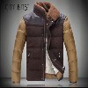2013秋冬新款CITYBITS专柜正品男式羽绒服顶级毛料羽绒服厂家批发
