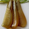 梳子批发 16厘米 天然牛角梳 优质黄牛角梳 非洲牛角梳 支持订做