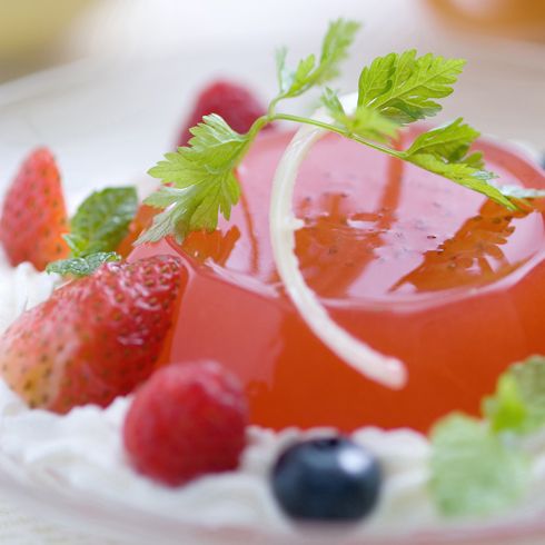 冰雪童话草莓冻