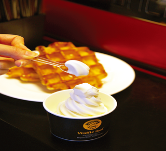 Waffle Bant酸奶冰淇淋