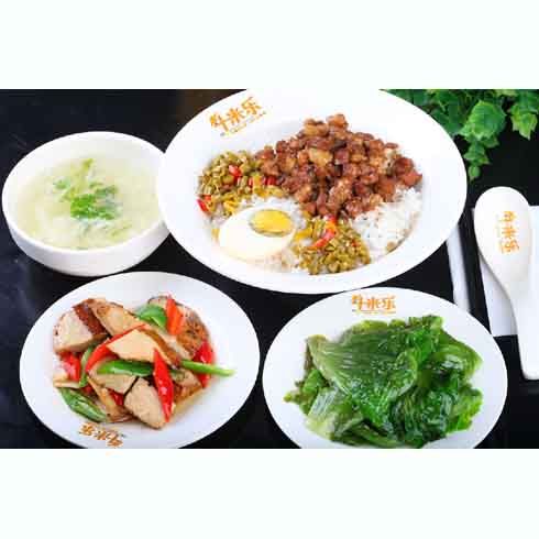 斗米乐快餐-中台式快餐-斗米乐卤肉饭
