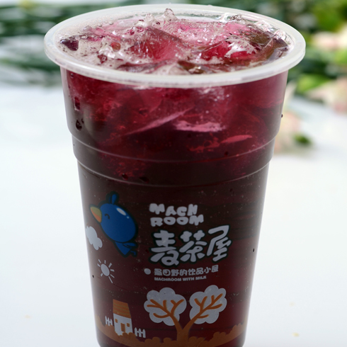 麦茶屋奶茶店产品-蓝莓汁