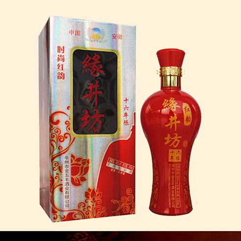 百年图缘酒系列产品-缘井坊红韵白酒