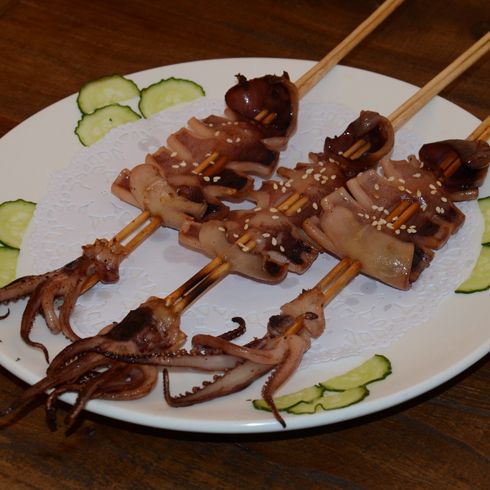 嘻鱿记火山石烤鱿鱼店产品-鱿记状元棒