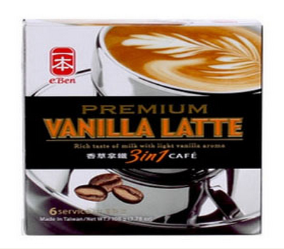 茗品汇进口商品超市产品-一本香草拿铁咖啡